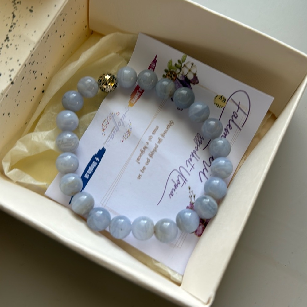 Agate stone bracelet